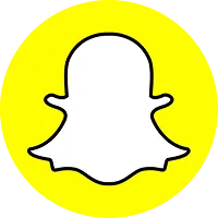 Logo van Snapchat