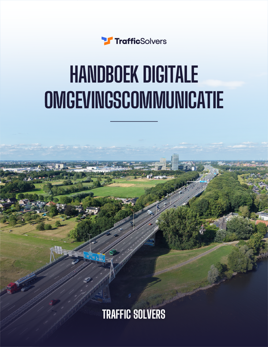 Handboek Digitale Omgevingscommunicatie - Traffic Solvers - voorkant